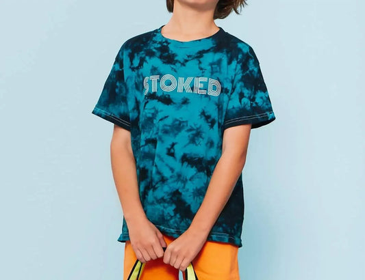 Little Chicken - Boys STOKED Graphic T-Shirt - Rack Hunt