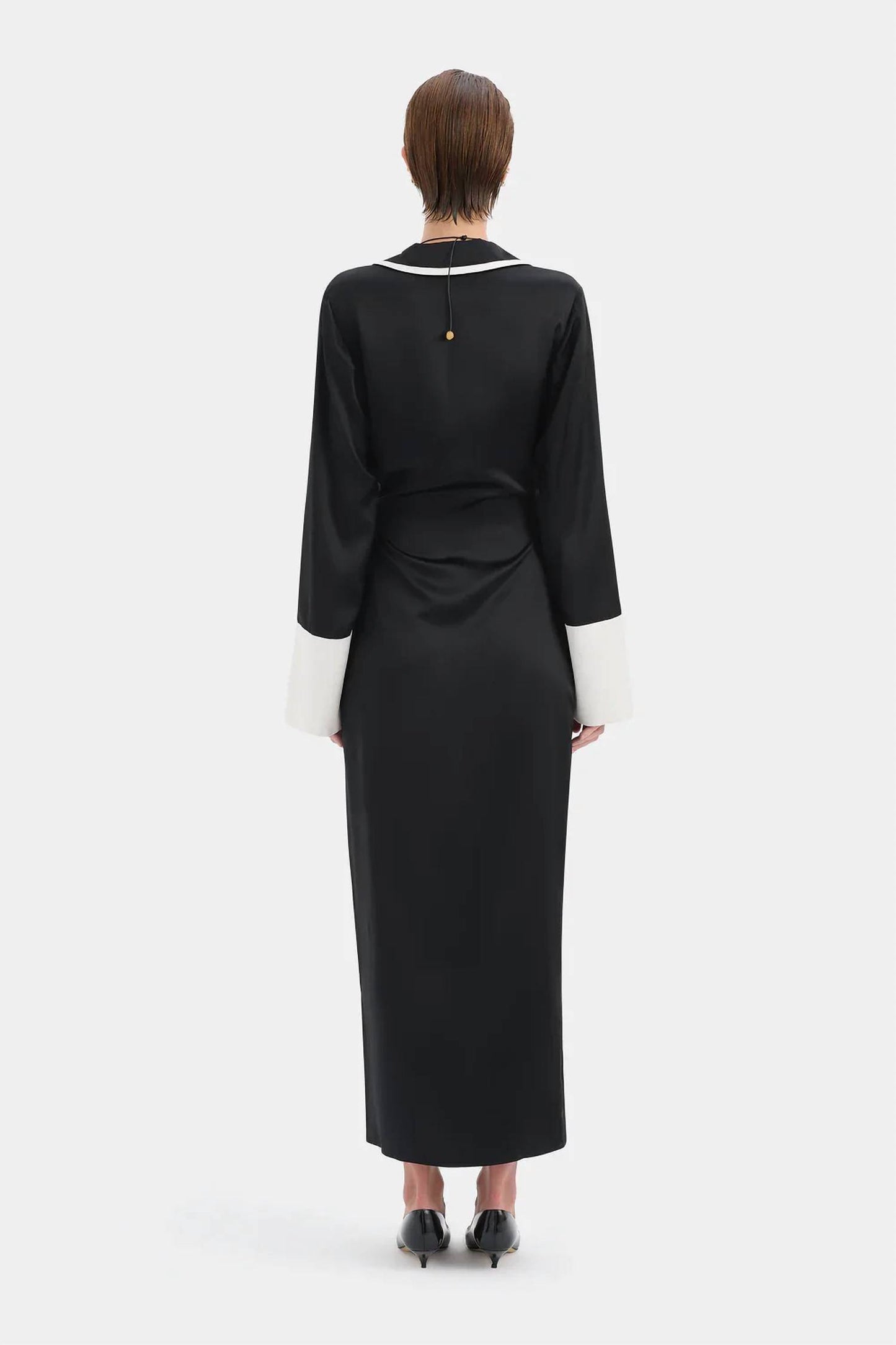 Yasmine Wrap Shirt Dress