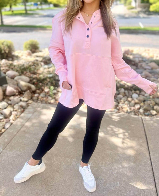 Much Ado - Hannah Pullover Hoodie Top - Rack Hunt