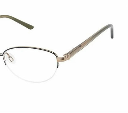 ELLE - Women's El13572 Full-rim Frame Rx-ready Eyeglasses - Rack Hunt