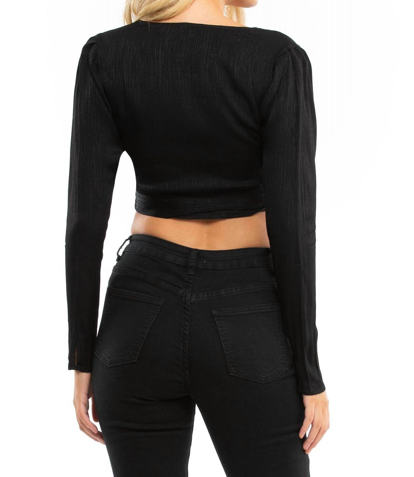 Blue Life - Roma V-neck Long Sleeve Top - Rack Hunt -