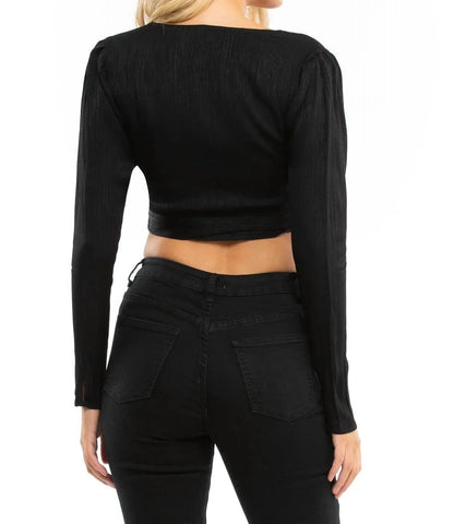 Blue Life - Roma V-neck Long Sleeve Top - Rack Hunt