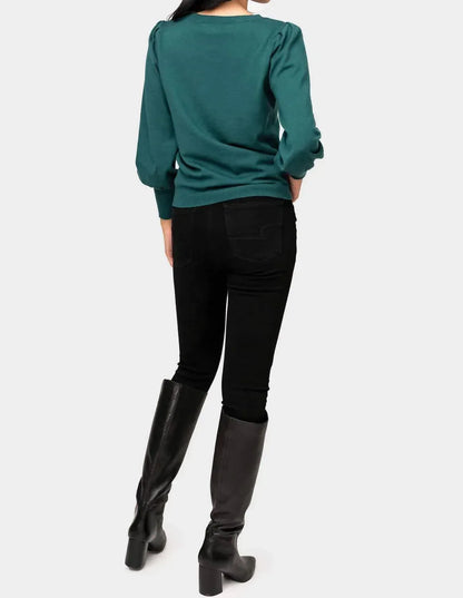 Gibsonlook - Essential Blouson Sleeve Sweater - Rack Hunt