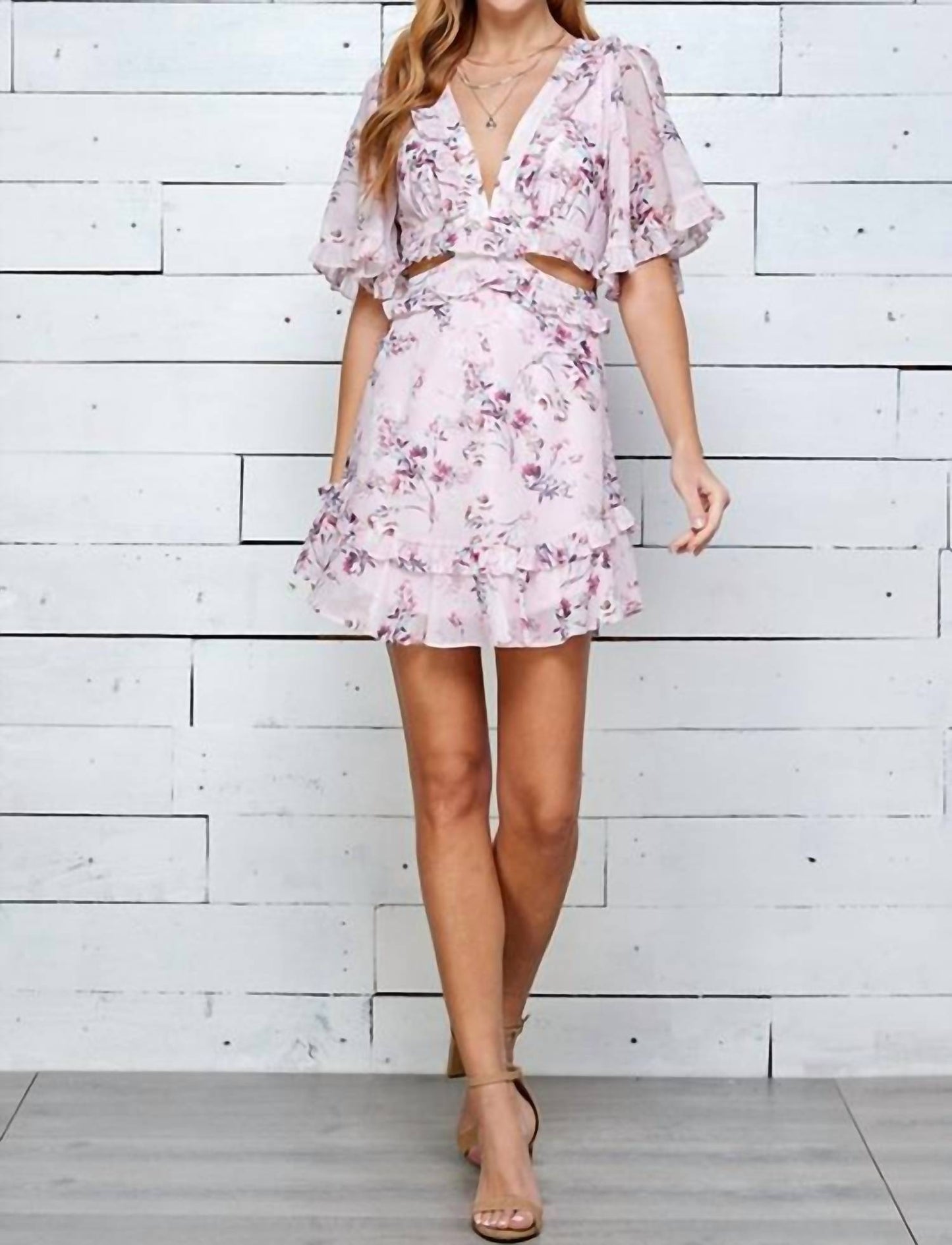 Floral Ruffle Dress