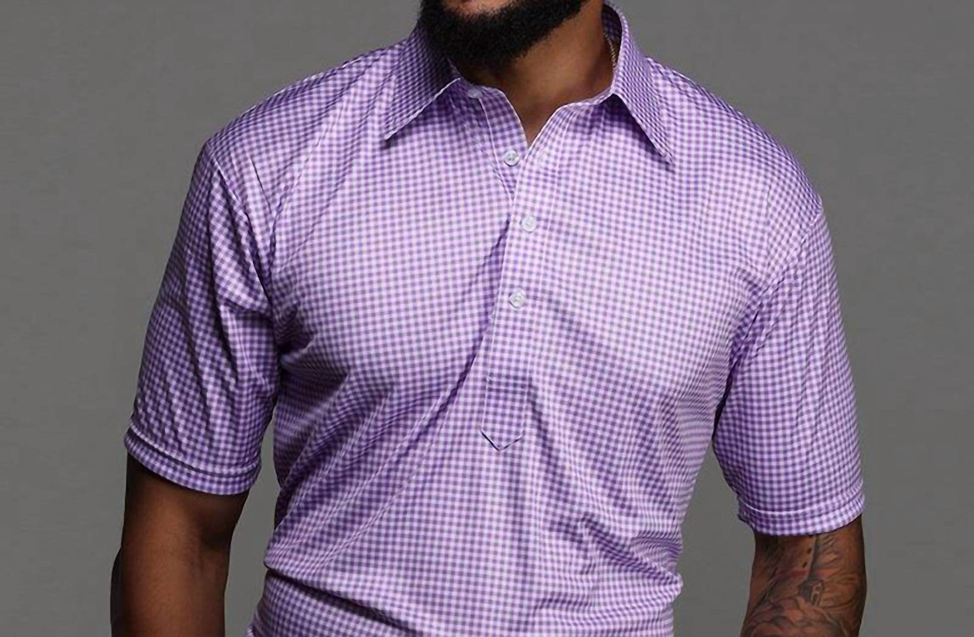 Collars & Co. - Gingham Dress Polo - Rack Hunt -