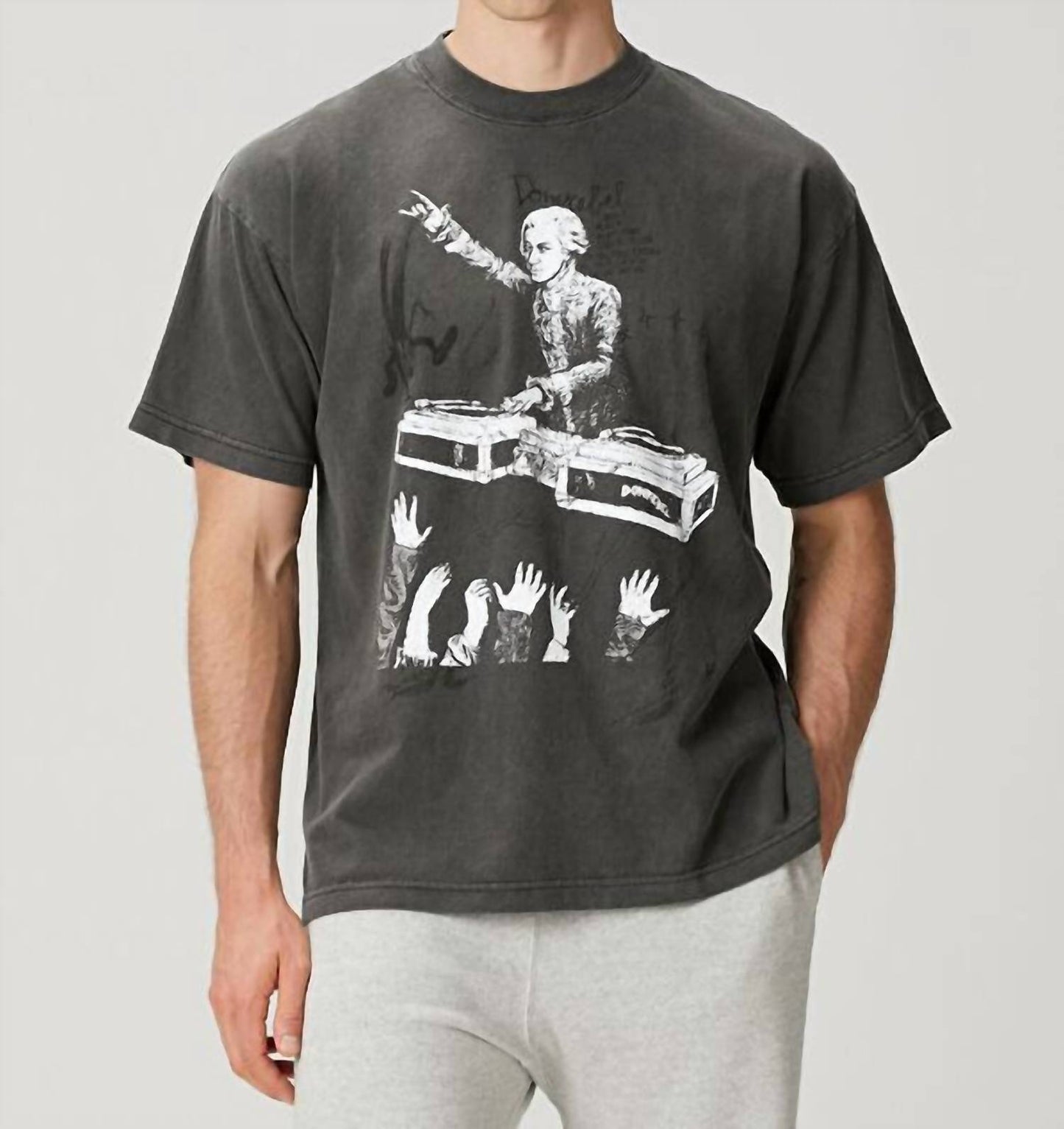 Mozart Graphic Cotton T-shirt