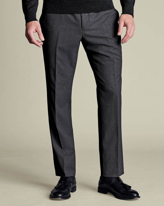 Charles Tyrwhitt - Natural Stretch Twill Suit Pants - Rack Hunt -