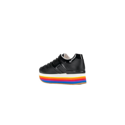 Women's Micro Rainbow Platform Sneakers