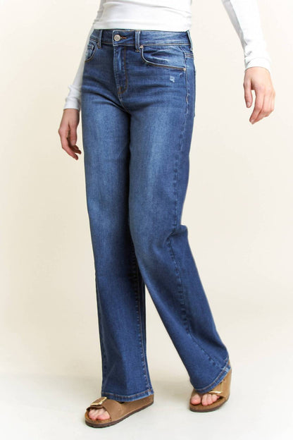 High Rise Wide Leg Jeans