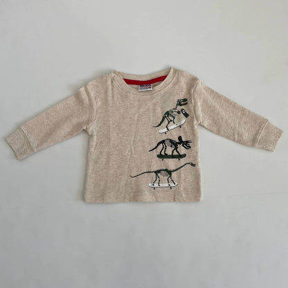 Kids' Thermal Dinosaur Long Sleeve Top