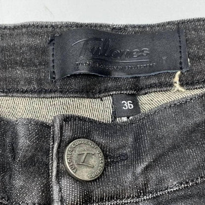 Tulones - Men’s Euro Distressed Denim Skinny Jeans - Rack Hunt