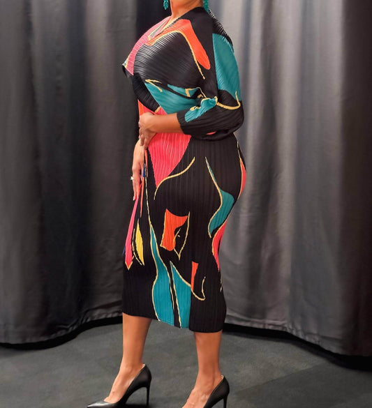 Dorcas - Sunset Swirl Dress - Rack Hunt -