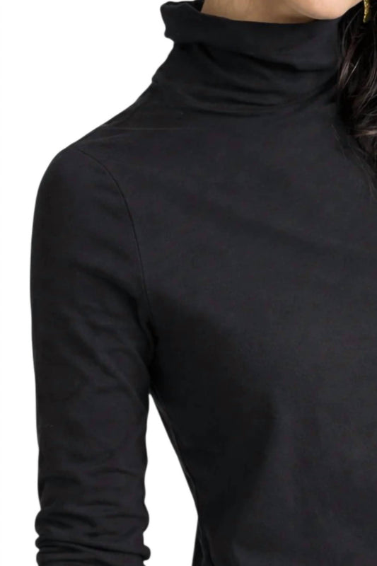 Long Sleeve Turtle Neck Tee