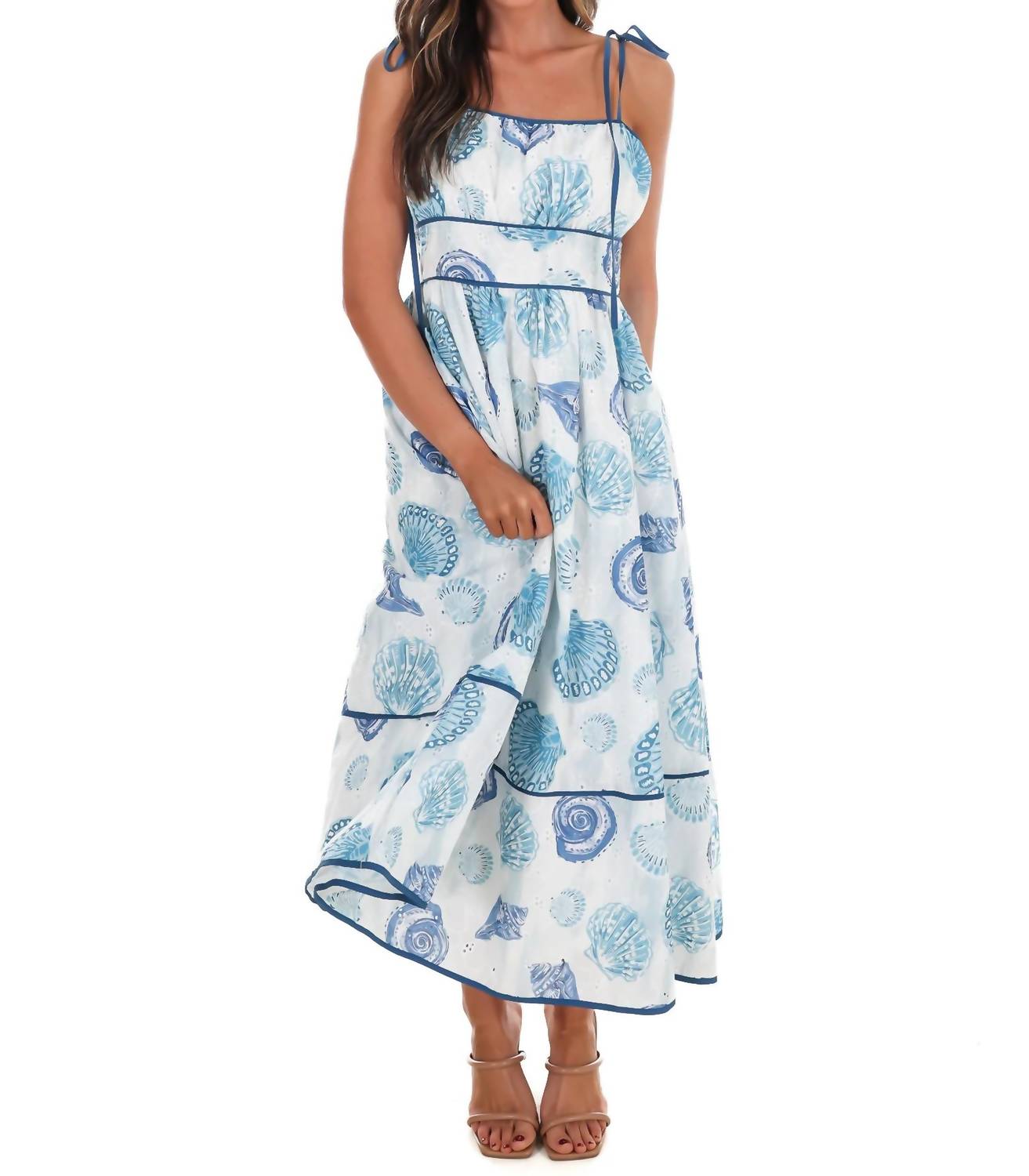On the Seashore Midi Dress