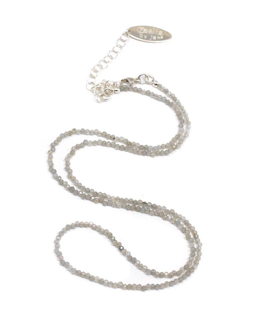 Women's Jen Micro Labradorite Necklace