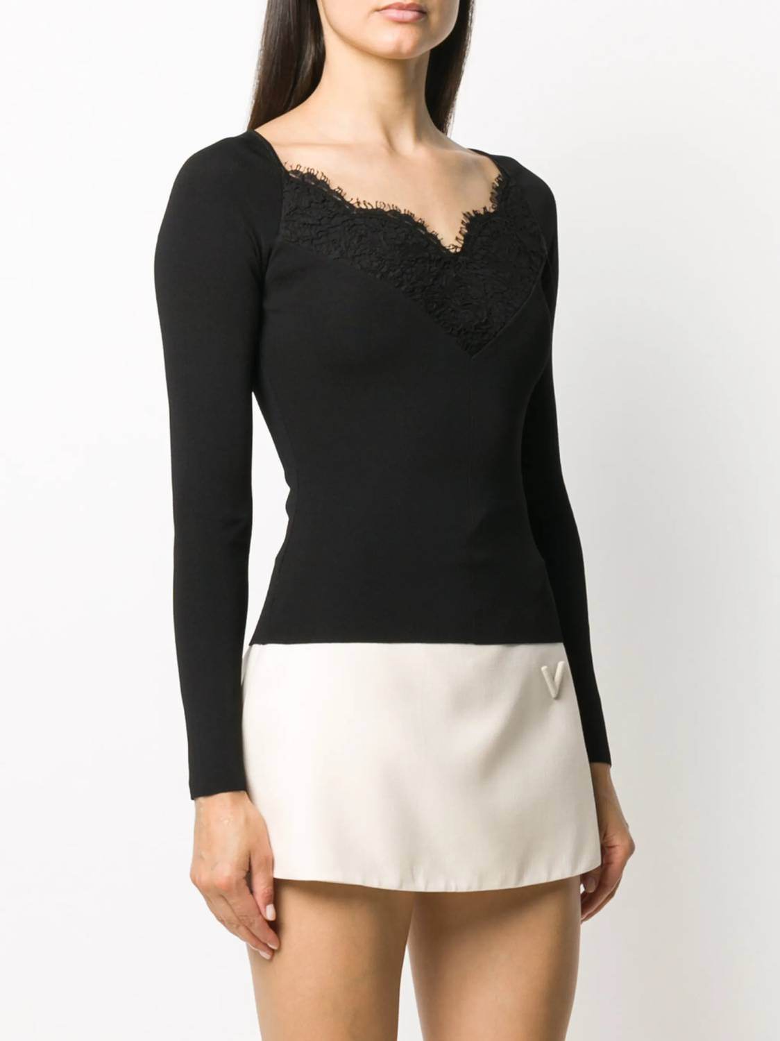 Valentino - Viscose Blend Lace Sweater - Rack Hunt