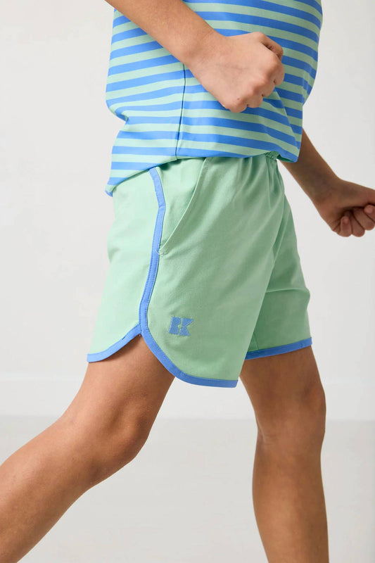 Kids' Retro Super Short With Piping