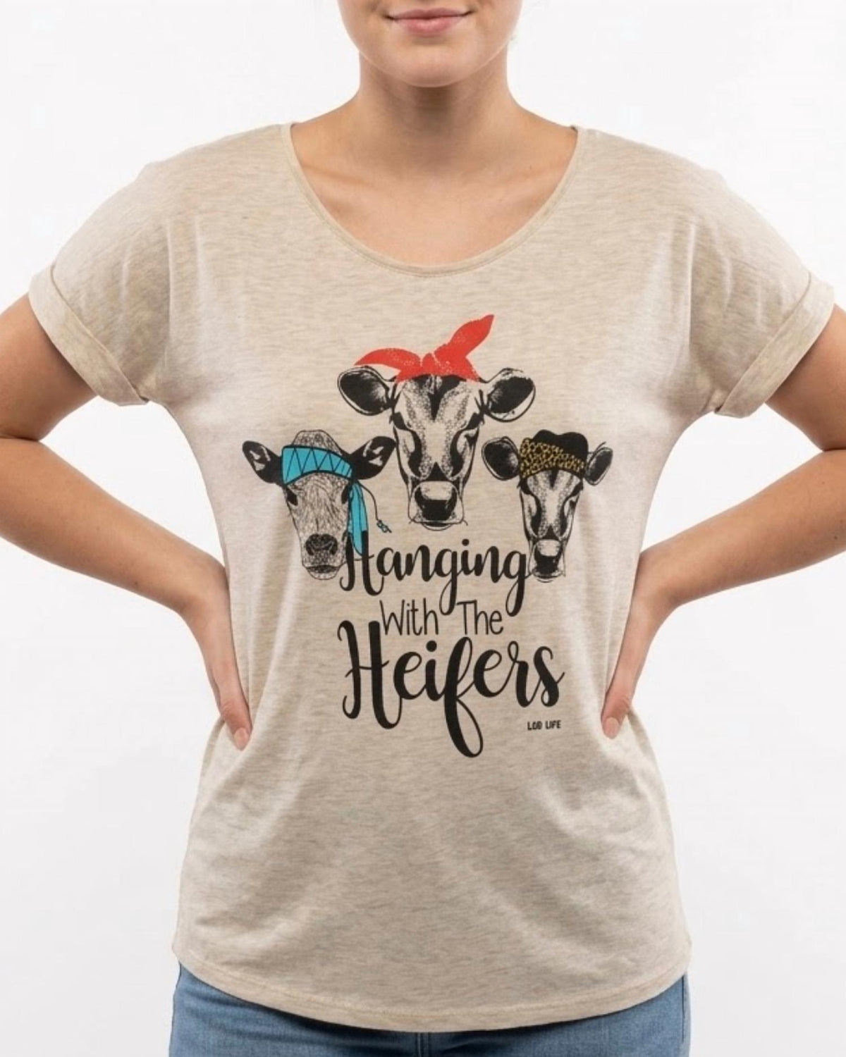 Hanging With The Heifers Tee