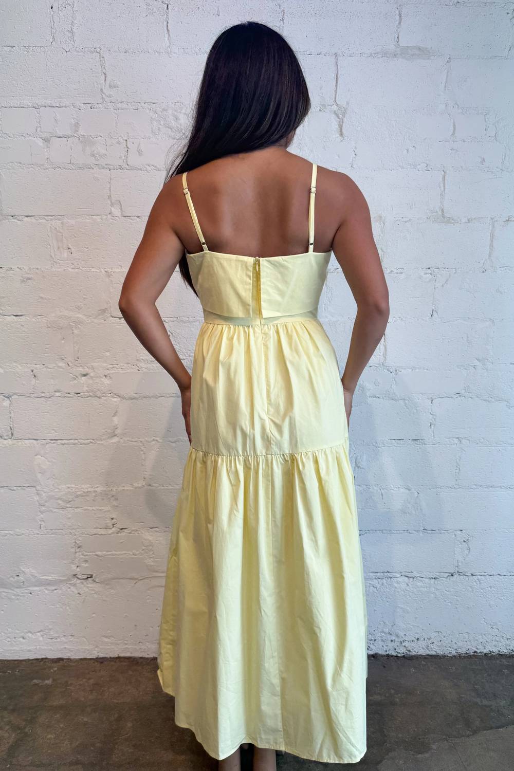Lemon Drop Midi Dress