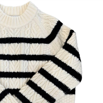Women's Cameron Stripe Crew Sweater