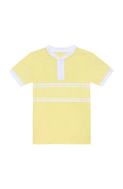 Boy's Lemon Stripe Blade Shirt