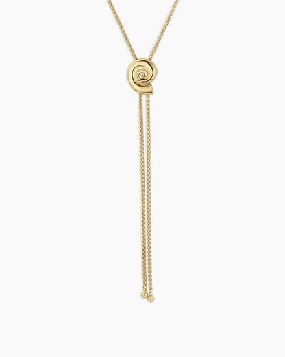 Women's Nautilus Bolo Necklace