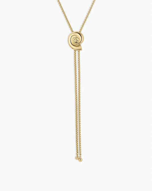 Women's Nautilus Bolo Necklace