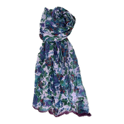 Little Journeys Chicago - Crinkled Cotton Scarf - Rack Hunt