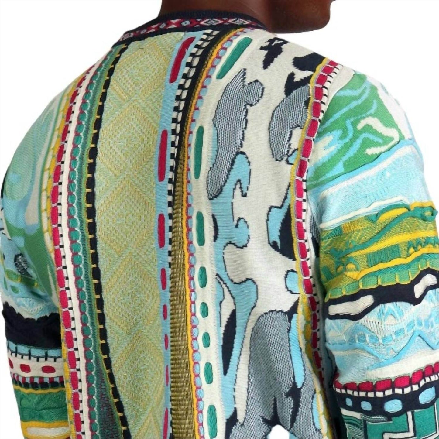 Coogi - Debut Of The Coogi Art Collection Droplet Crewneck Sweatshirt - Rack Hunt