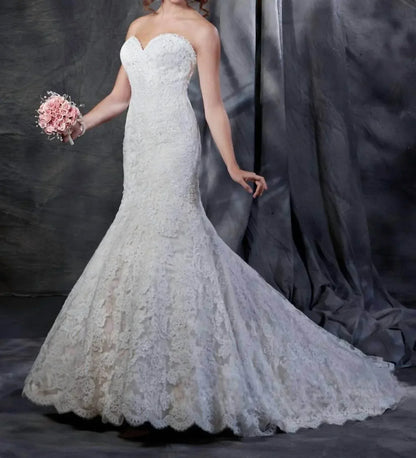 Karelina Sposa - Trumpet Fit And Flare Dress - Rack Hunt