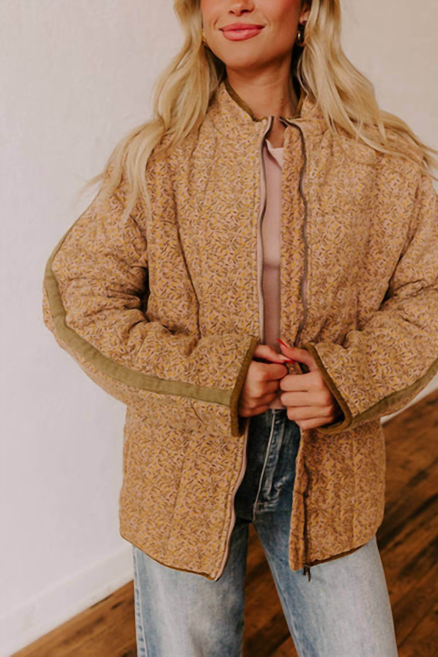 BABE - Casey Quilted Corduroy Jacket - Rack Hunt -