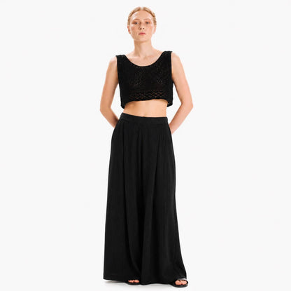 Grunge Romance Crop Top