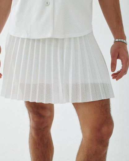 Basketball Mesh Mini Skirt