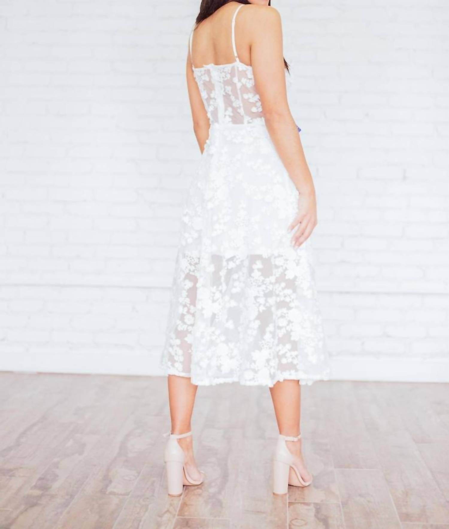 Ariti Kaziris - Lace Peek-a-boo Dress - Rack Hunt