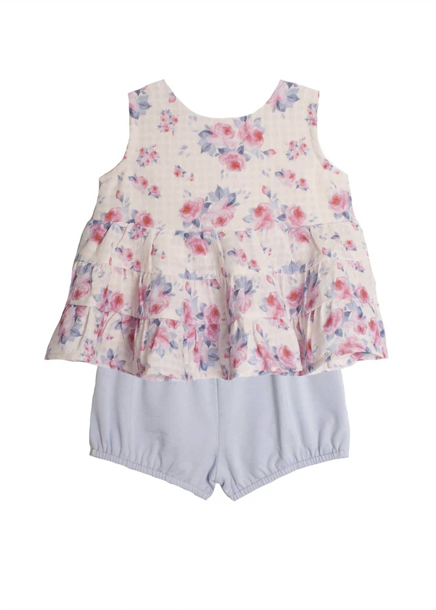 Girl's Amelia Blouse And Shorts Set