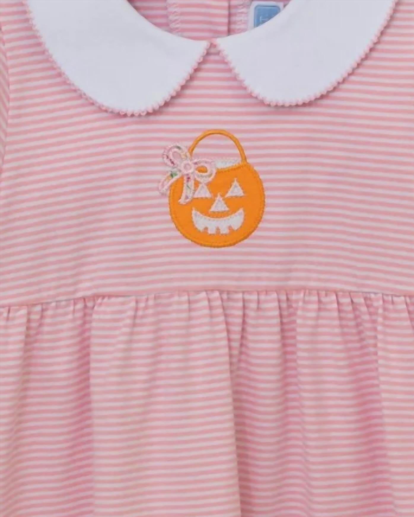 Girl's Jack O Lantern Dress