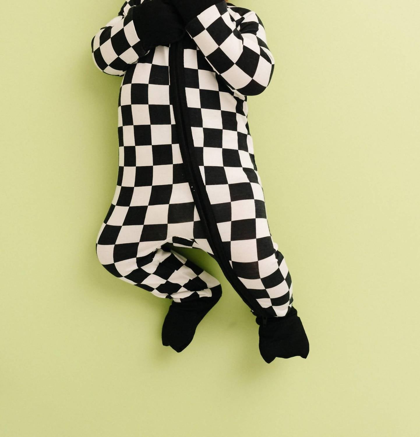 Kid's Checkered Bamboo Sleeper