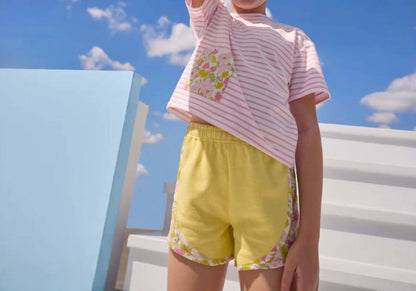 Track Floral Shorts