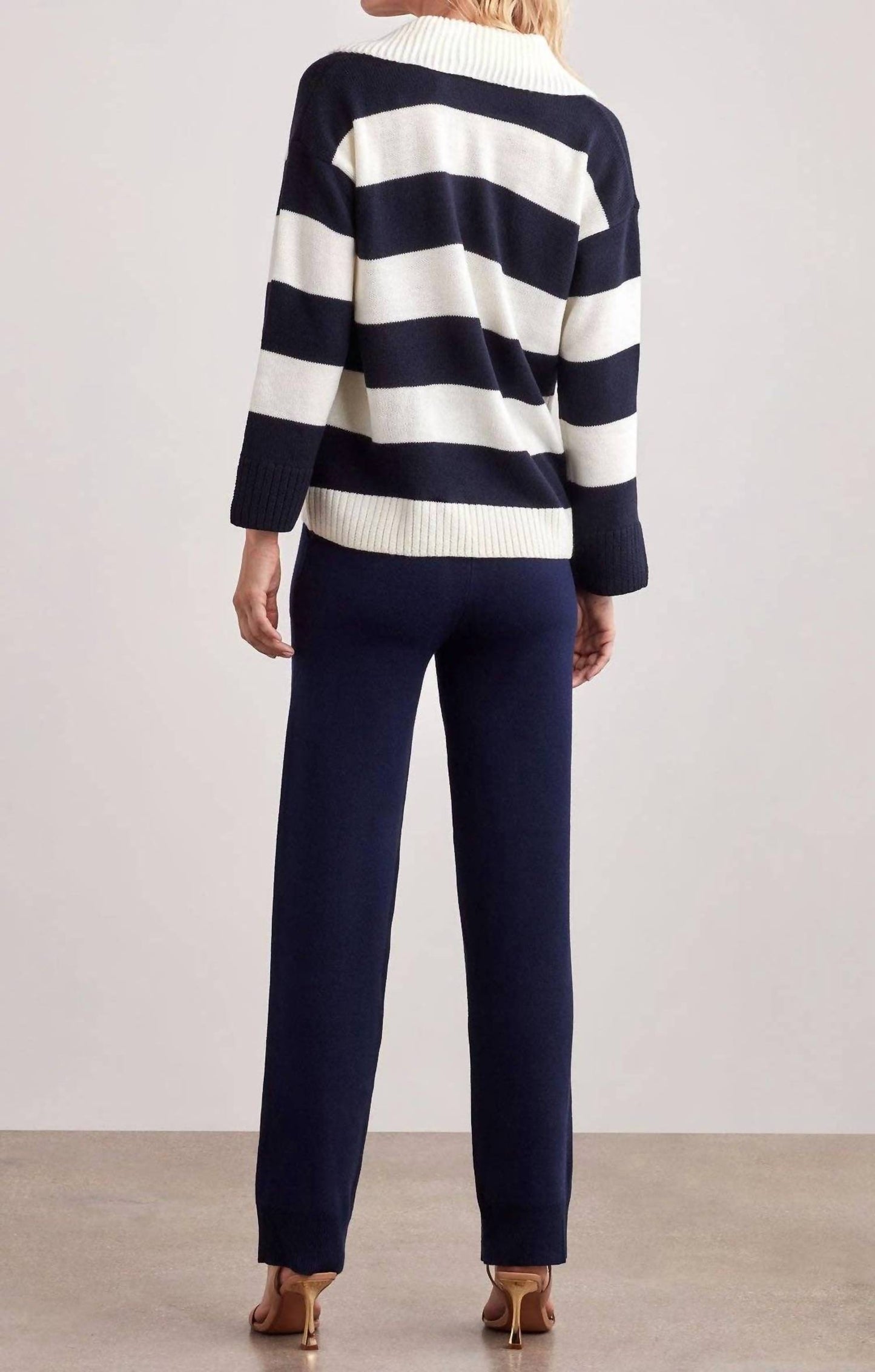 Addison Polo Sweater Top