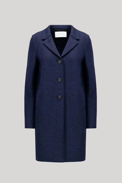 Pressed Wool Top Coat