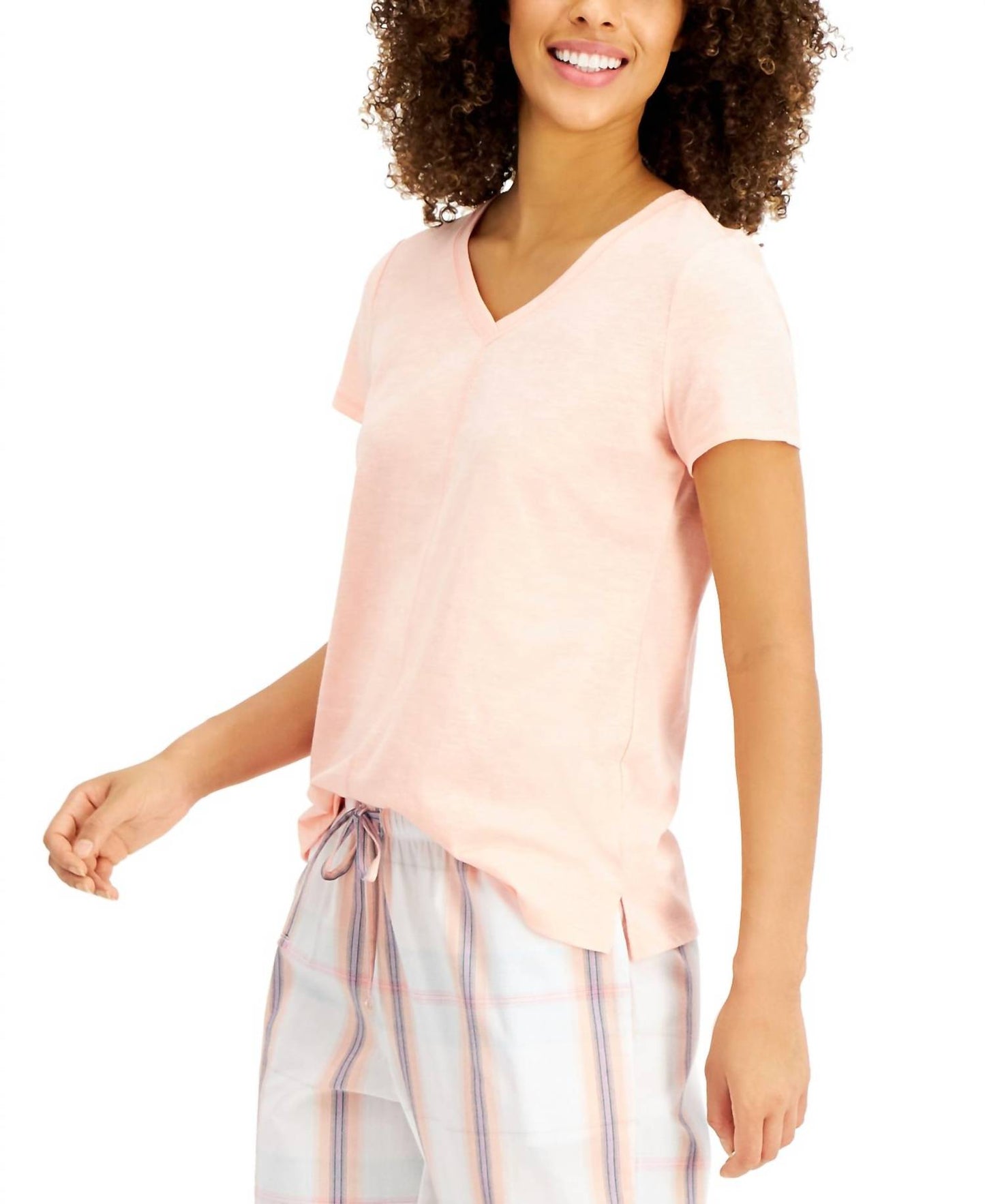 Sleepwear V Neck Pajama Top