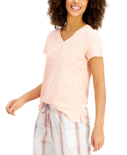 Sleepwear V Neck Pajama Top