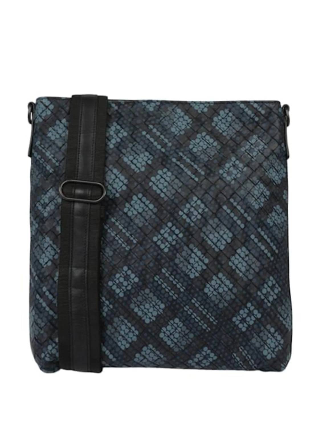 Men''s Tartan Dot Imitation Messenger Bag