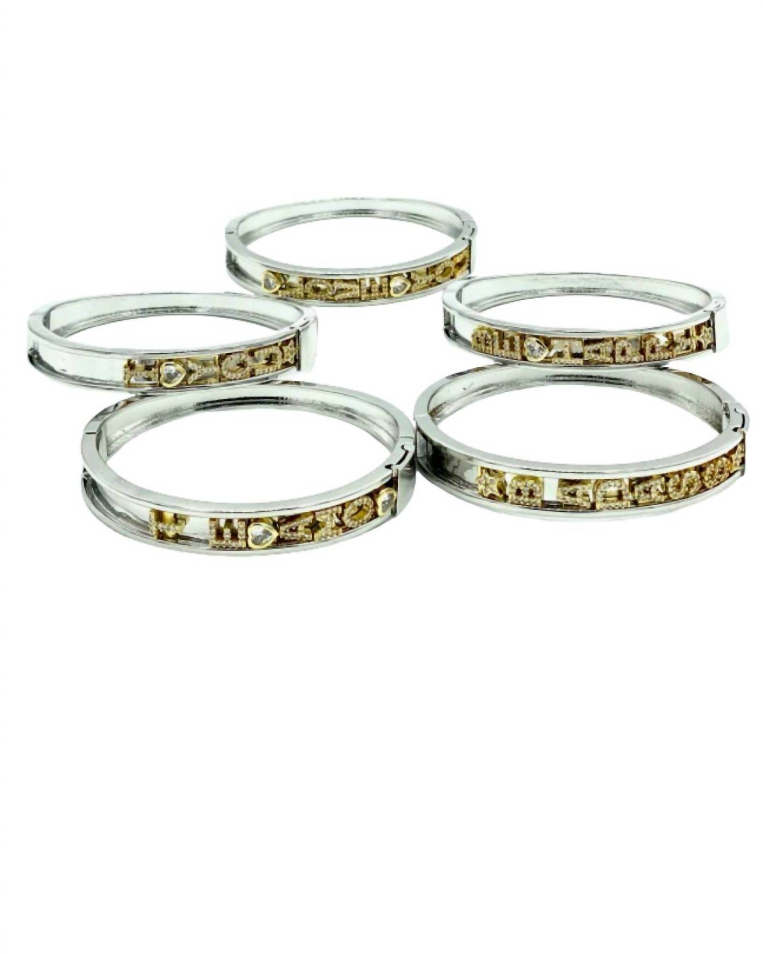 Charming Jewellry - Women's Slider Bangle Bracelet - Rack Hunt -