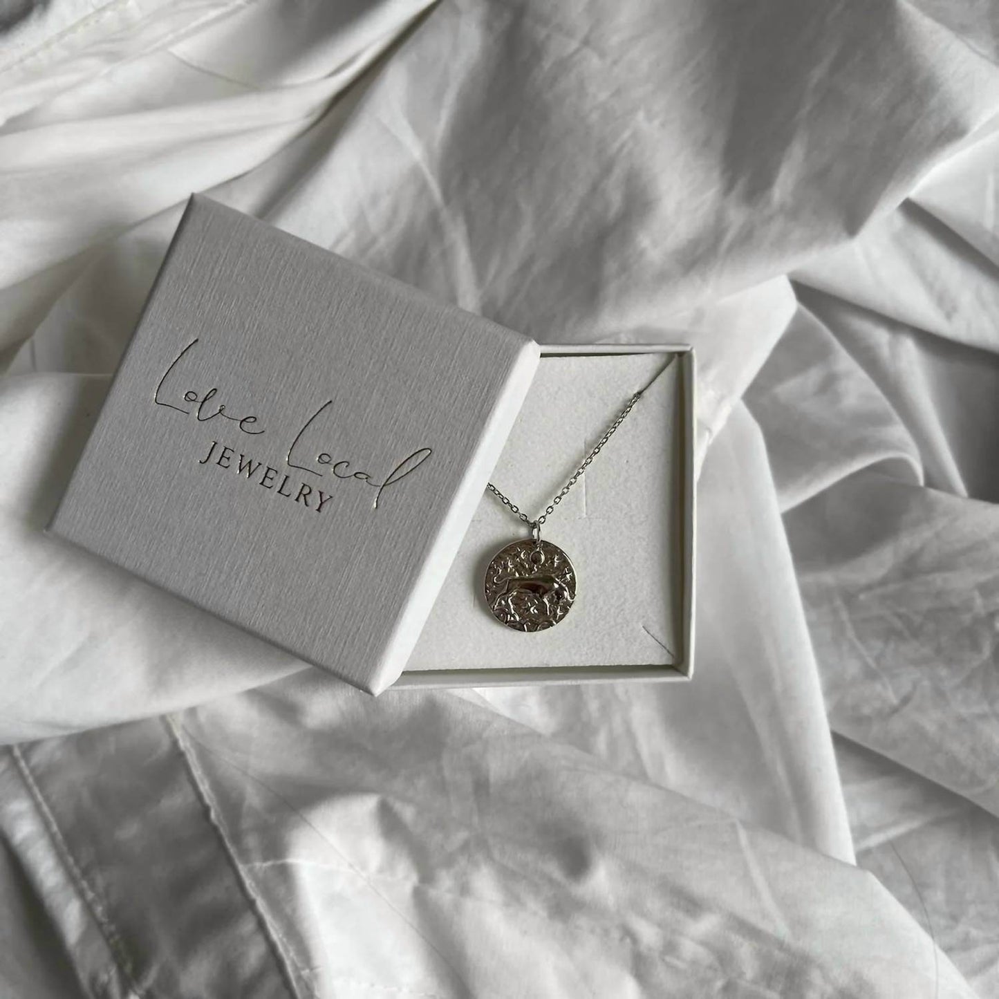 Love Local Jewelry - Women's Taurus Stier Zodiac Sign Necklace - Rack Hunt -