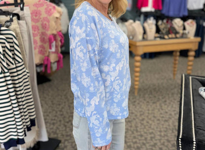 French Terry Pullover Top
