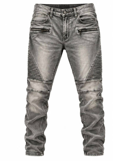 Women's Zippers Under Pockets Jeans - Plus
