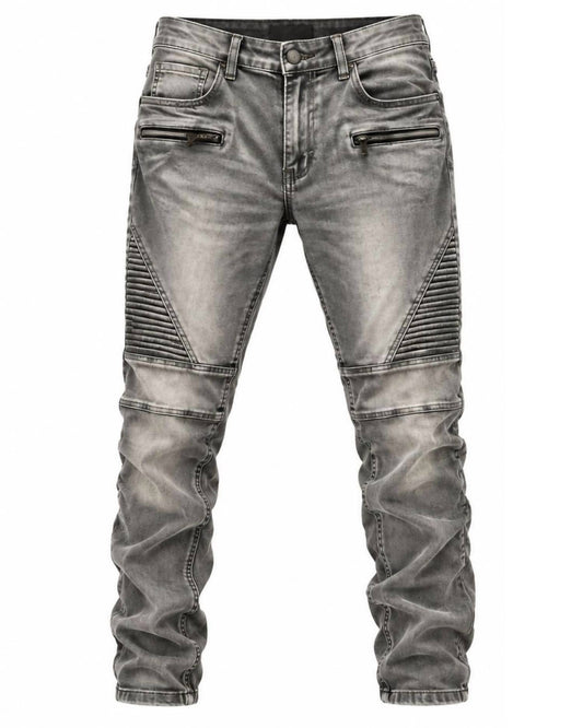 Women's Zippers Under Pockets Jeans - Plus