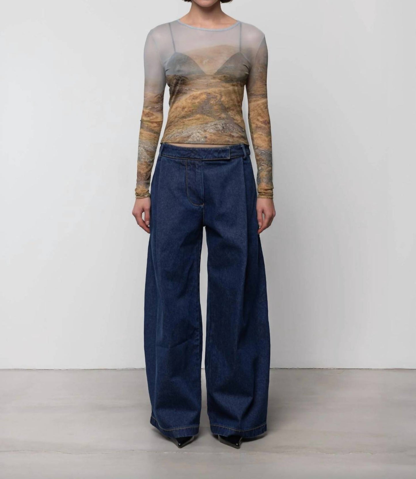 Women's Negoiu Mesh Top