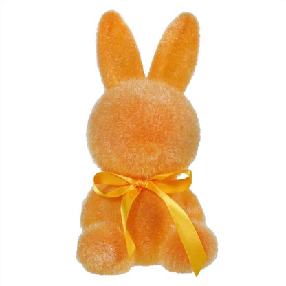 Flocked Sitting Bunny